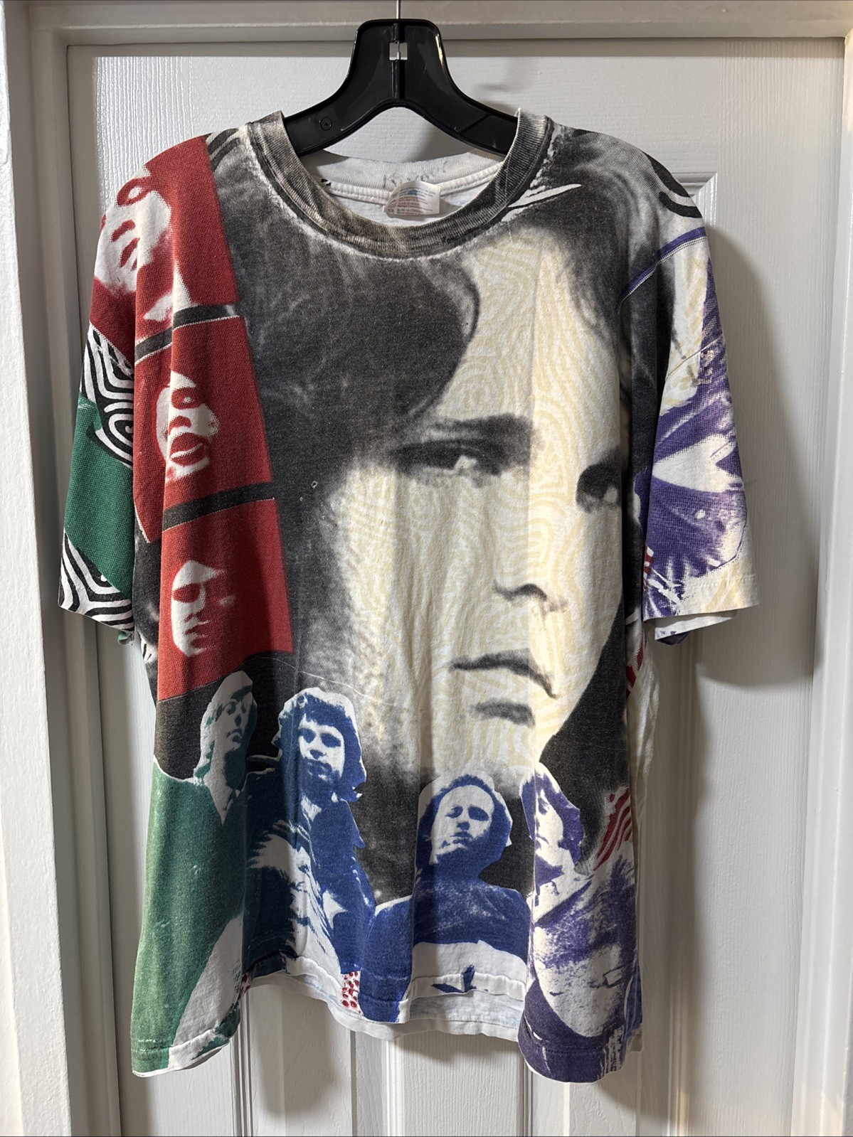 Men’s Jim Morrison The Doors Vintage Mosquito Head Graphic Design Size XL