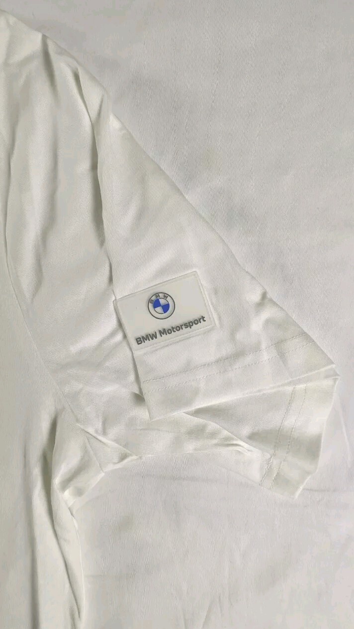 NWT Puma BMW Motorsport Street Rare Logo Men’s T Shirt White MSRP 55.00 XXL