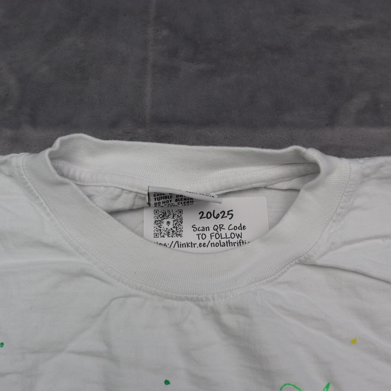 IBS International Basic Source Shirt Mens 4XL White Graphic Real Recognize Real