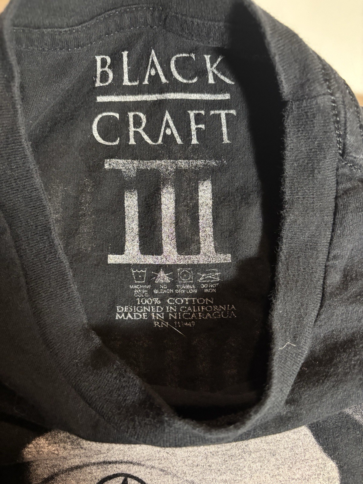 Black Craft Cult Unholy Lesbian Satanic Nun Emo Affliction Church Adult Sz III L