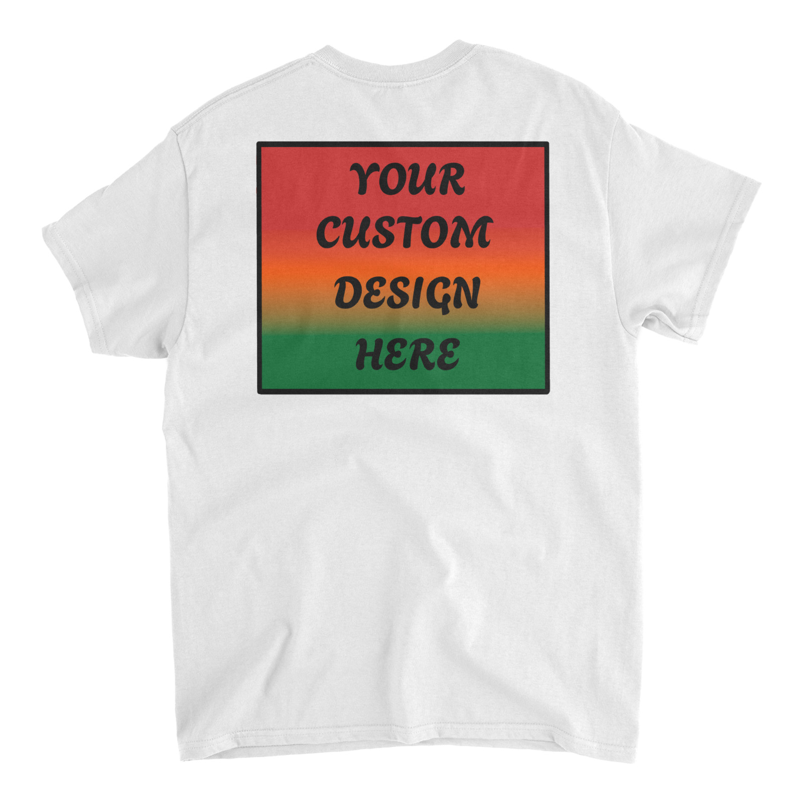 Personalized Custom T-Shirt Customized w/Photo, Text, Logo DTF on Gildan shirt