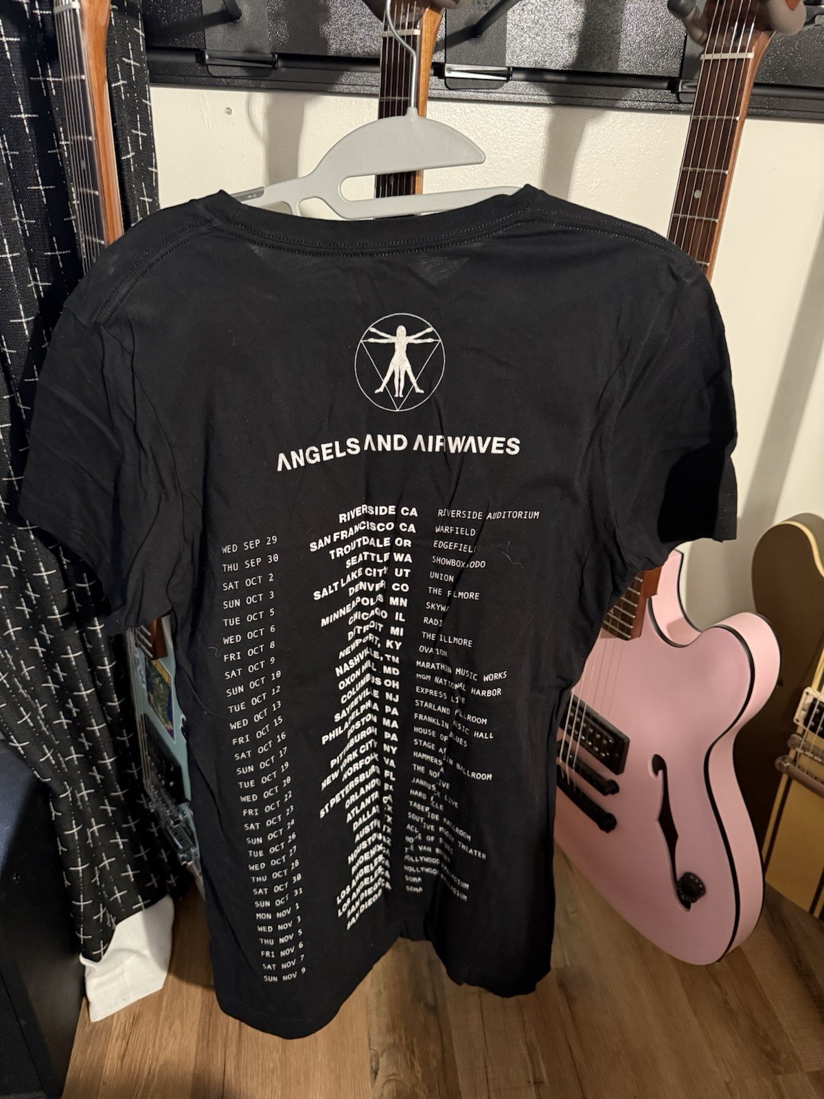 Angels And Airwaves Life Forms Tour Shirt