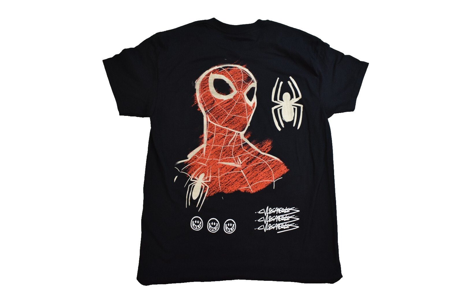 CVLA x Marvel Spider-Man Mens Class Dismissed Double-Sided Black Shirt New S, M