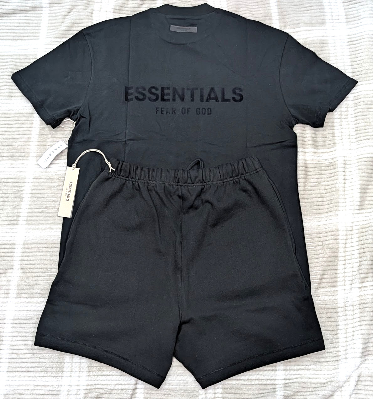 Fear of God Essentials ‘Stretch Limo’ Oversized Loose Tee & Short M Size Set