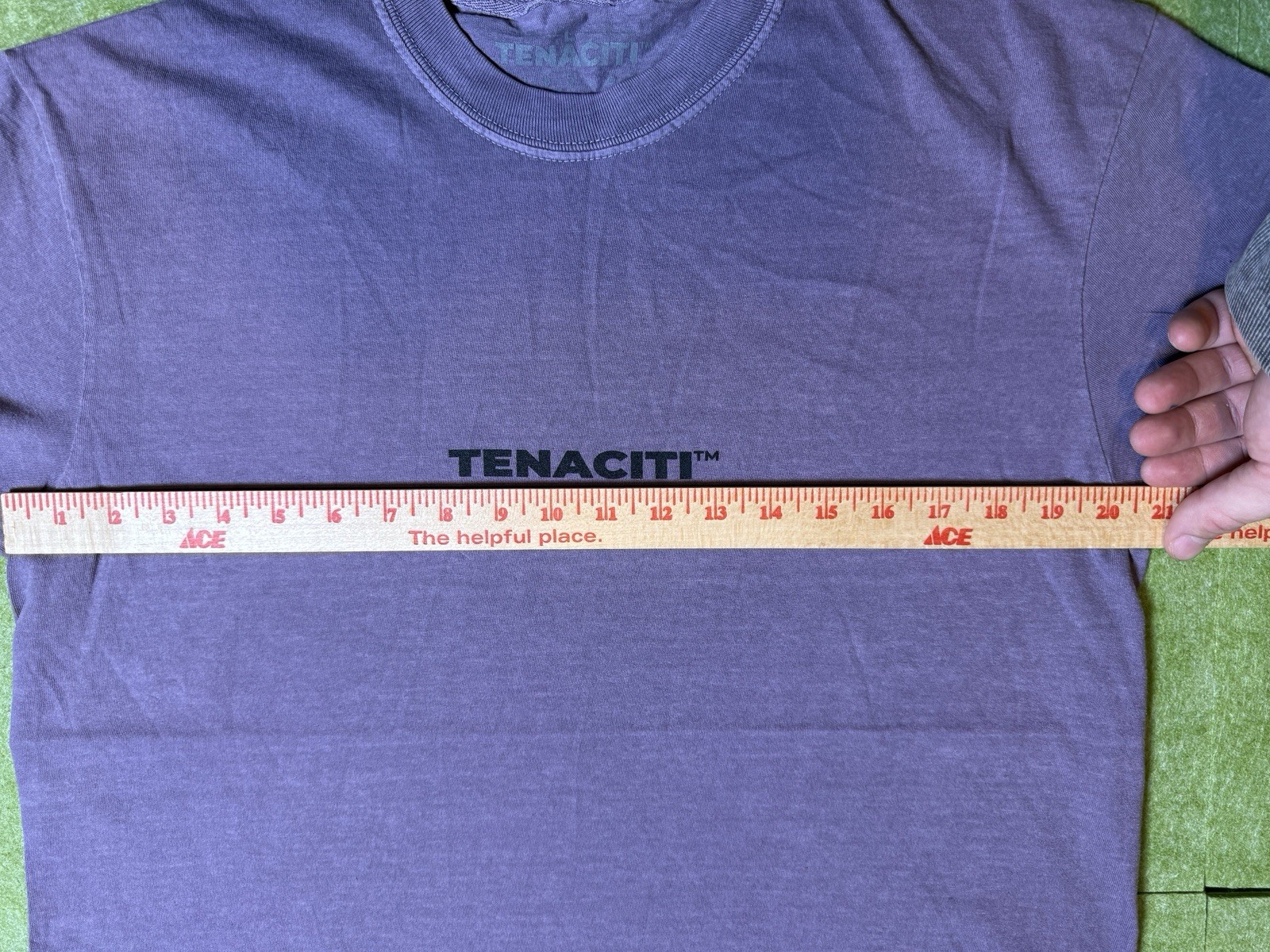 Men’s T Shirt Tenaciti Studios Men’s Streetwear Purple Size Large NWOT
