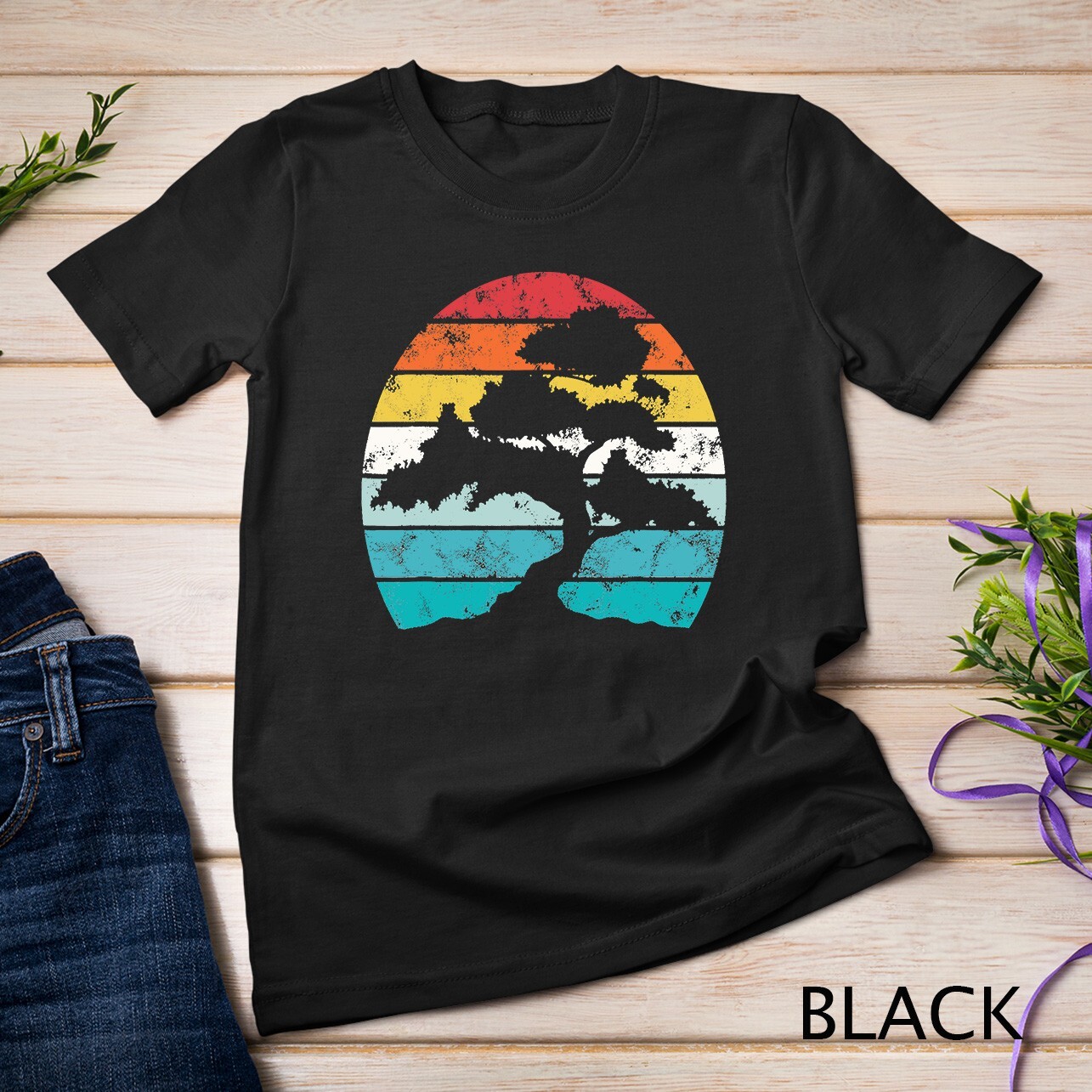 Bonsai Tree Lover Japanese Garden Art Zen Gardener Vintage Unisex T-shirt