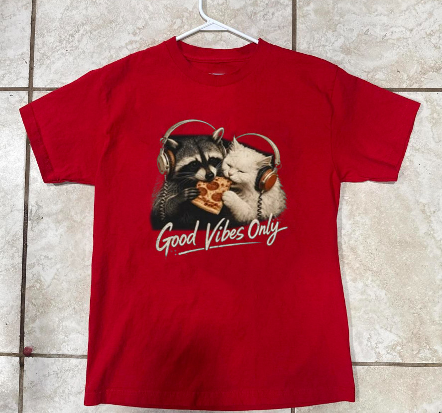 Good Vibes Only T-shirts Gifts S-234XL Cotton Unisex Gift Funny