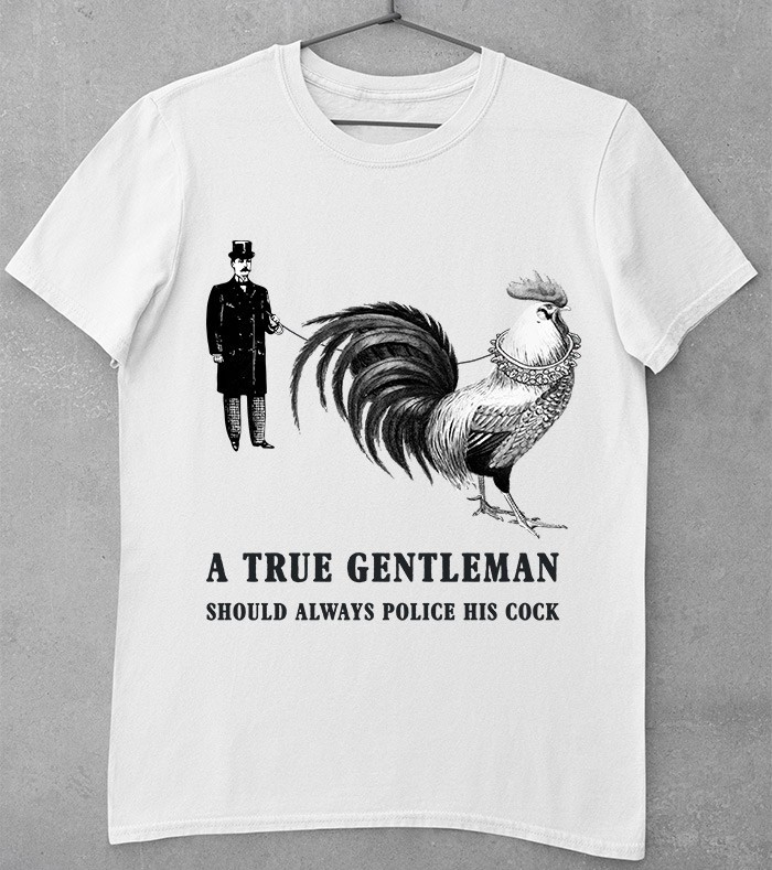 Graffiti Lux A True Gentle Graphic T-Shirt – High-Quality Cotton Tee-White M