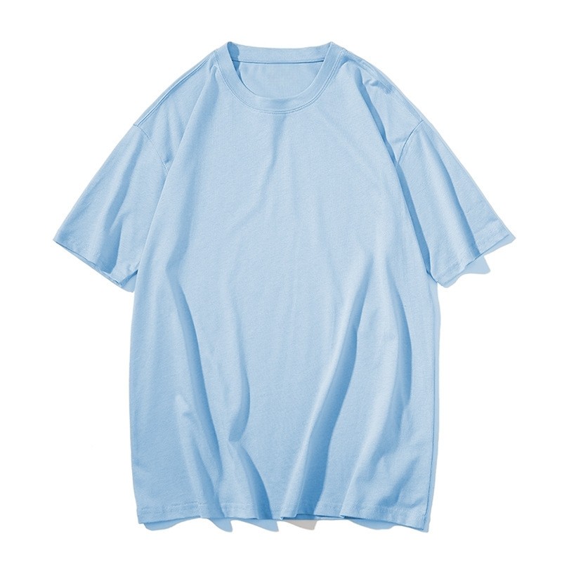 New Universal Men’s Polyester Fiber Plain Crew Neck Short Sleeves T-Shirt M-3XL