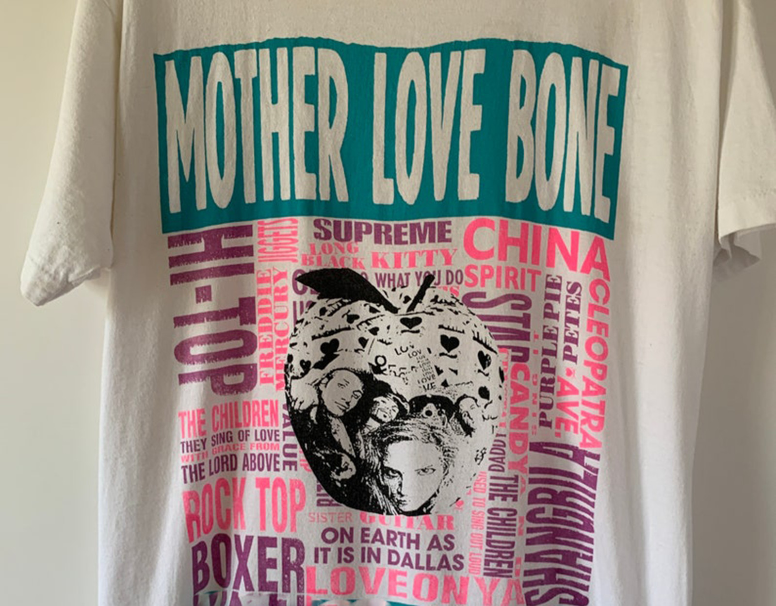 Rare 1990 Mother Love Bone T Shirt Cotton Size S M L 234XL UM20