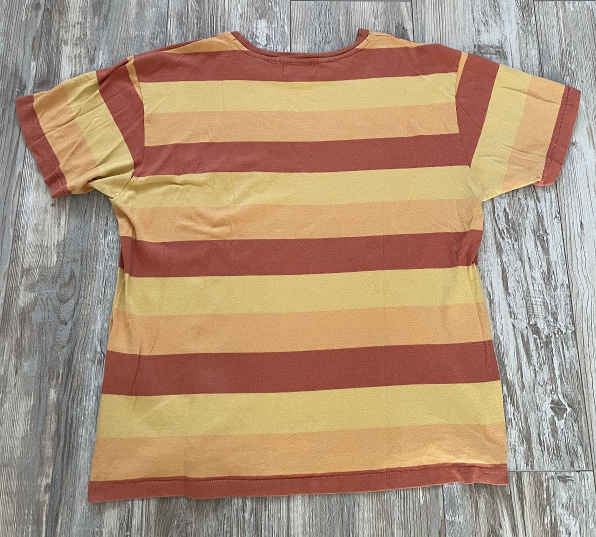 Levi’s Vintage Clothing 1950s LVC Striped Sportswear T Shirt – Size M [p2p 21″]