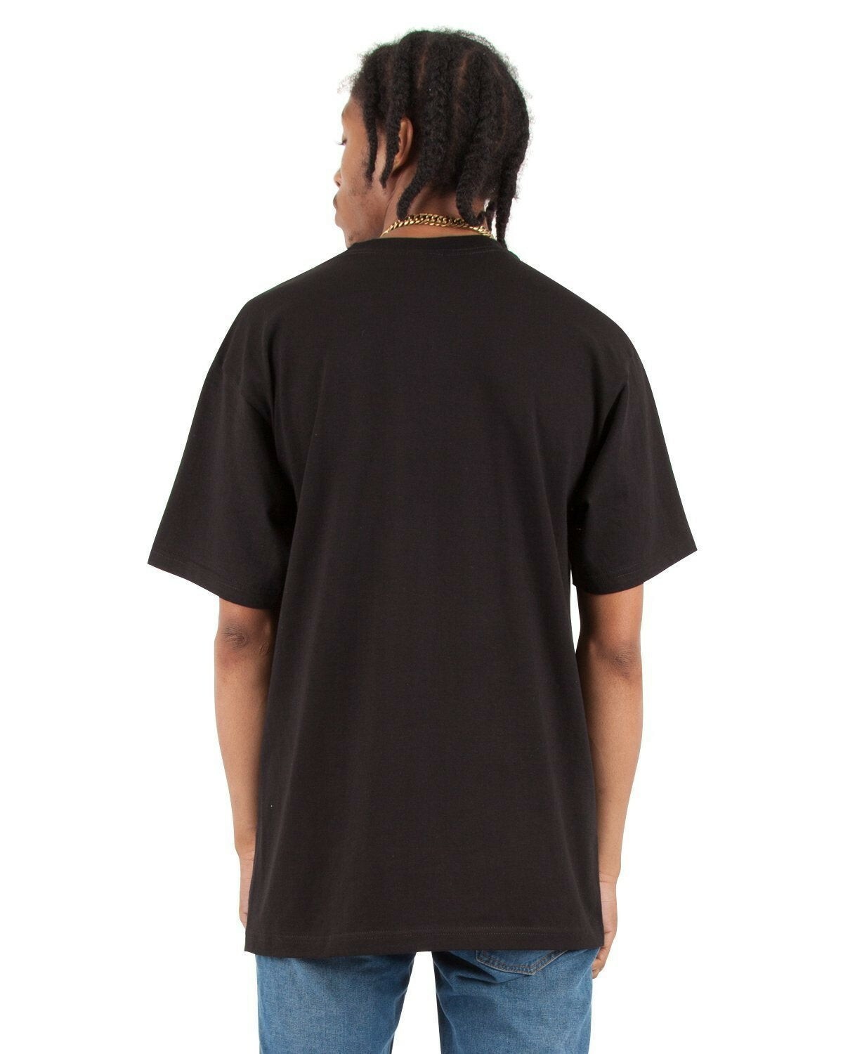 NEW SHAKA WEAR 7.5oz SUPER MAX HEAVY WEIGHT CLASSIC BOXY MEN’S PLAIN TSHIRT TEE