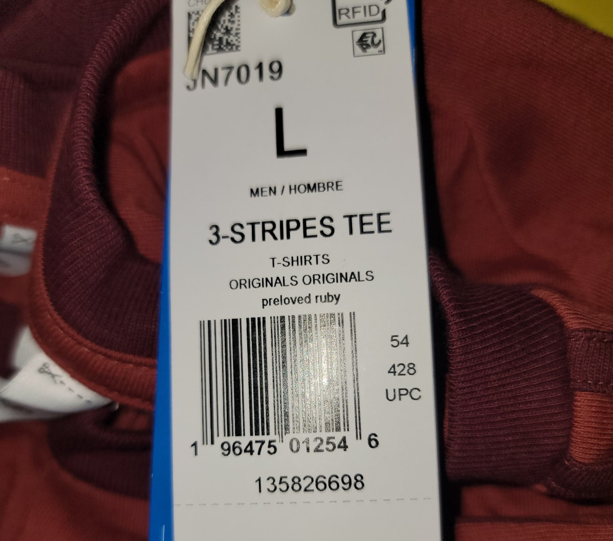 NEW MENS ADIDAS ORIGINALS CALIFORNIA TREFOIL TEE SHIRT~SIZE LARGE #JN7019