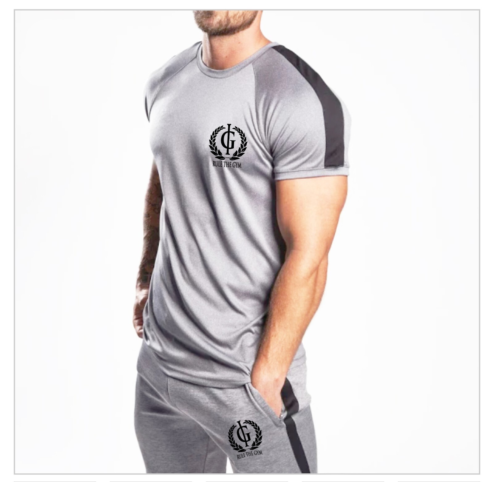 Iron Gods Engage Dri-Fit Workout T-Shirt, Men’s Gym Shirt, Gym Apparel, Gym Tee