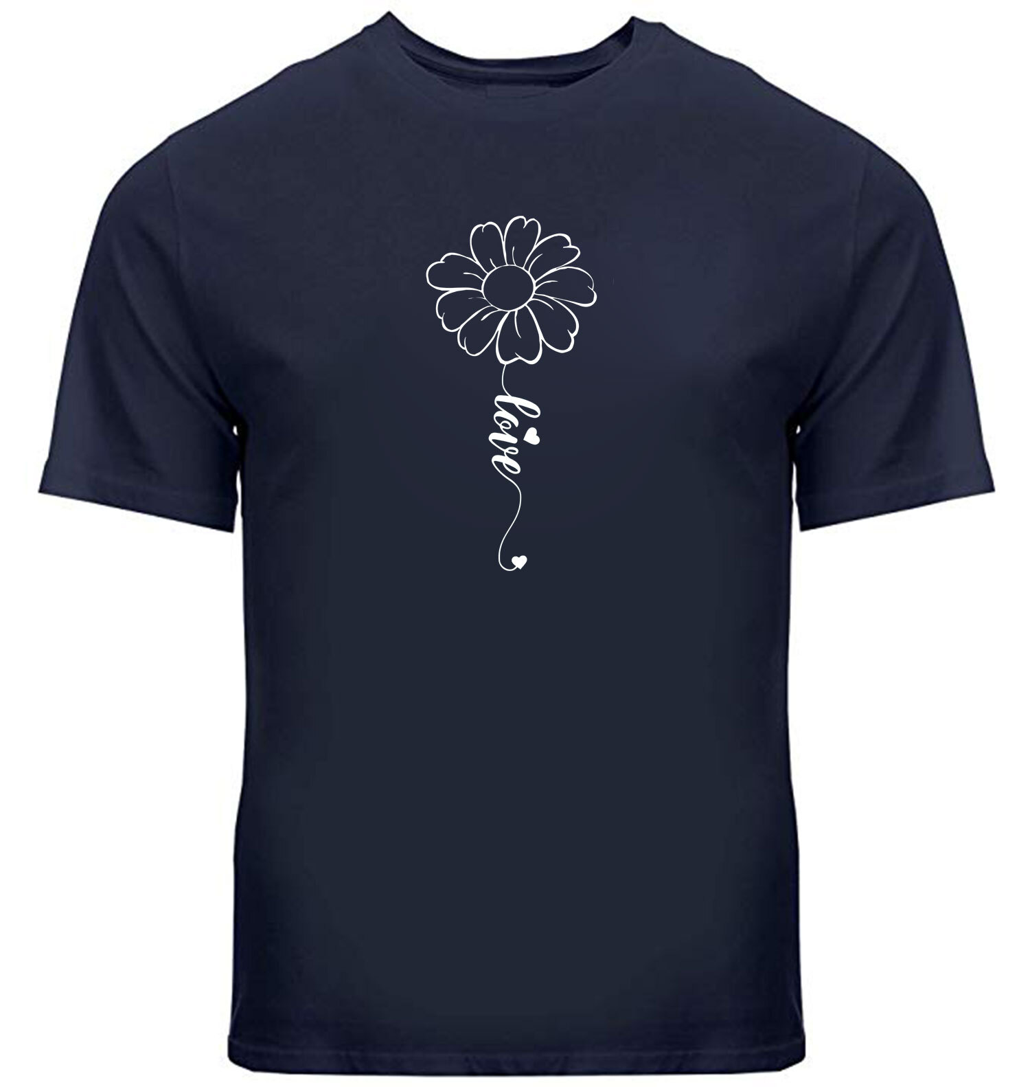 Daisy shirt Daisy Lover Gift Custom Graphic Tee T-Shirt Floral Flower Wildflower