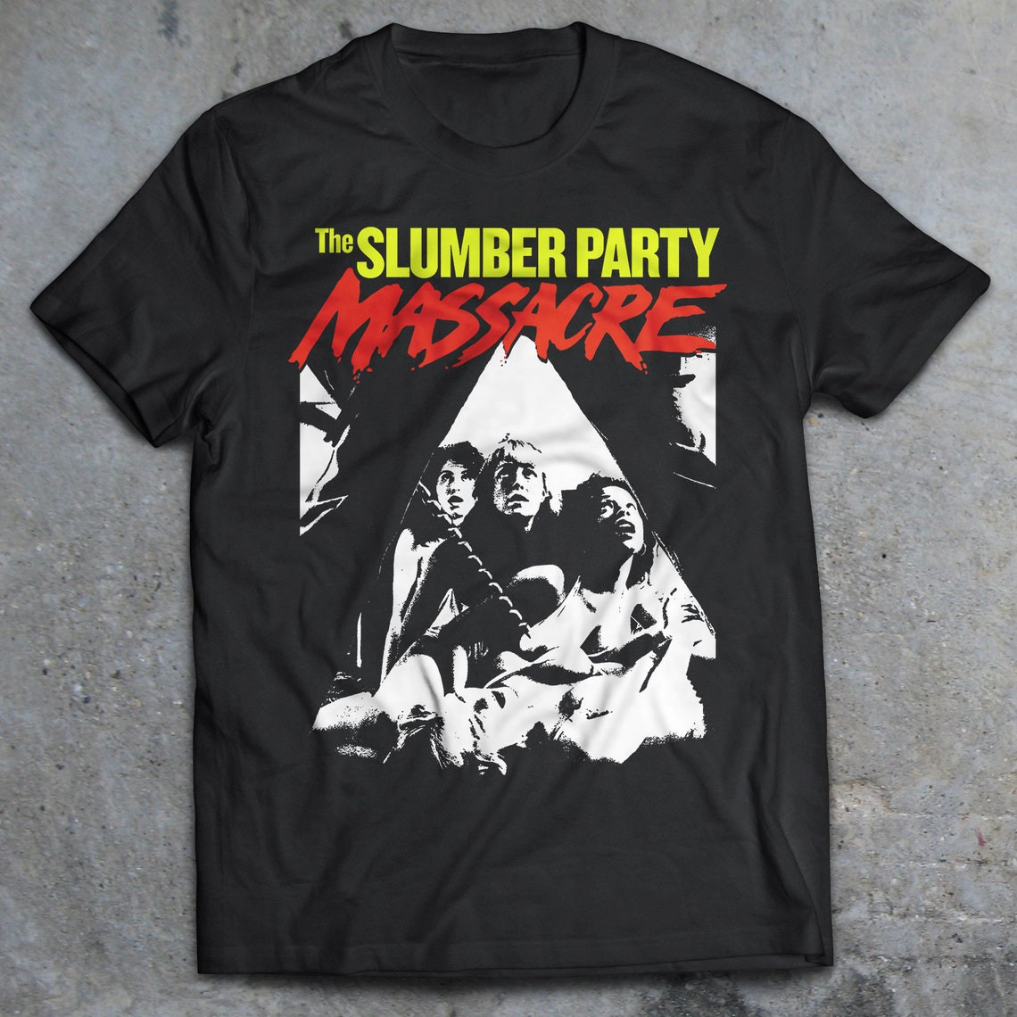 Slumber Party Massacre 1982 T-Shirt, 80’s Horror Shirt, Lost Boys, Unisex tee