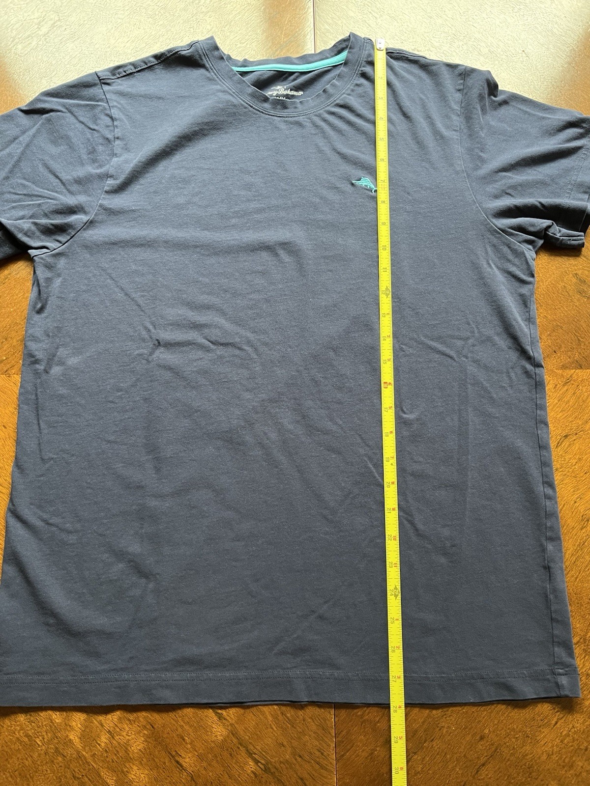 Tommy Bahama Short Sleeve Crew Neck T-shirt ~ Premium Cotton ~ Men’s M Navy Blue