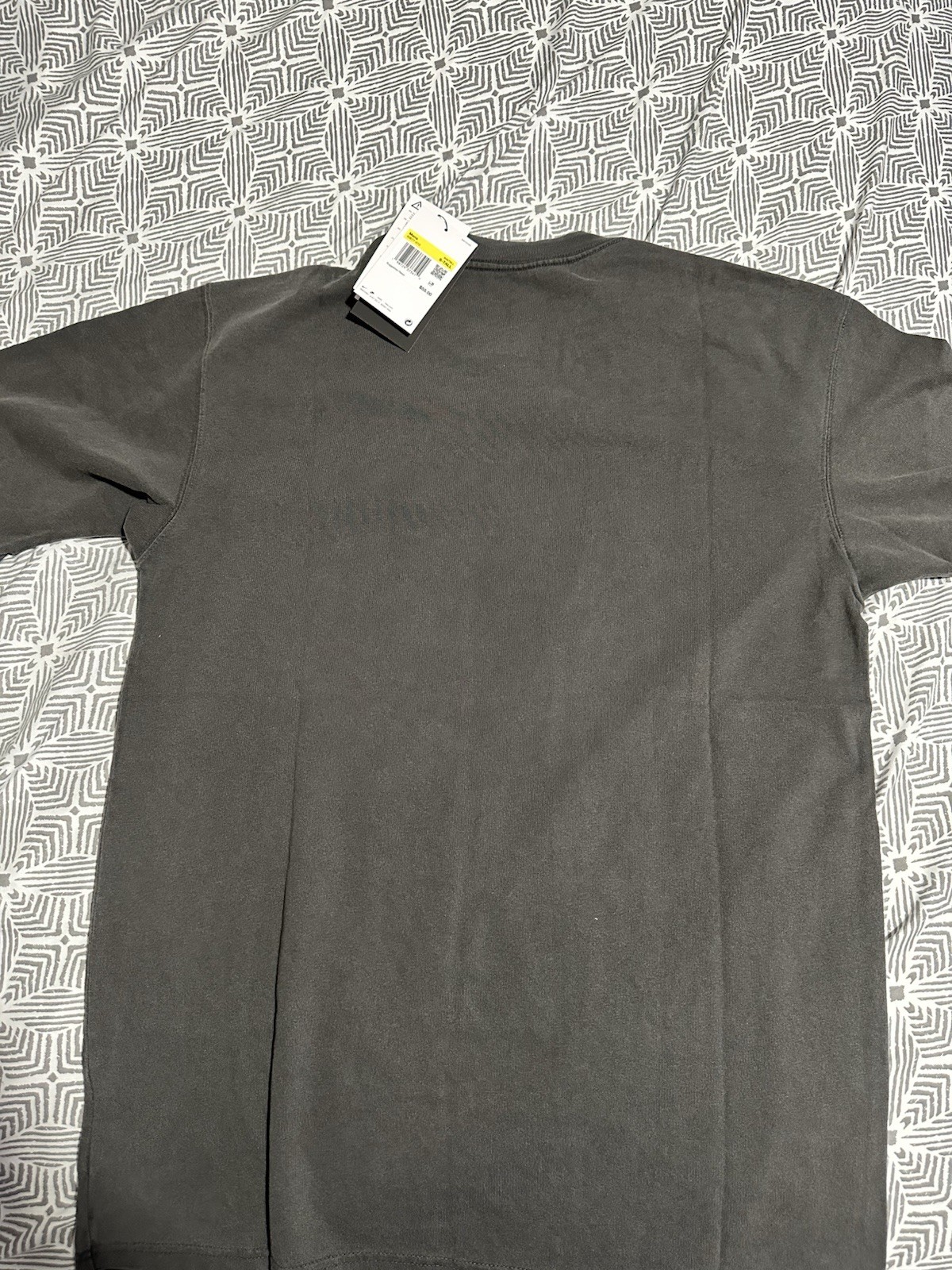 Nike The Nike Tee Men’s Gray Pegasus Graphic Crew Neck Tee Loose Fit S-Tall