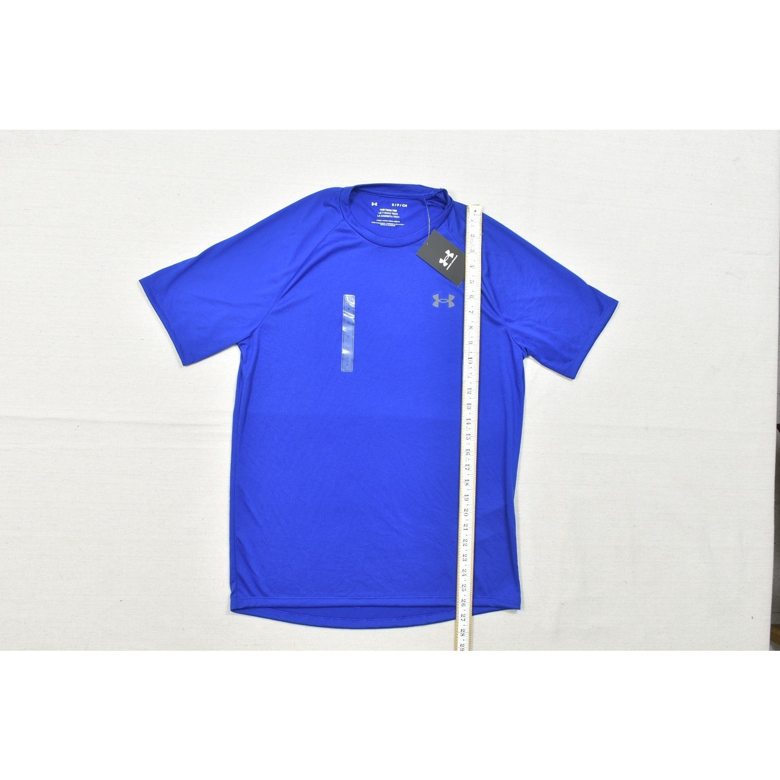 NEW Under Armour UA Tech 2.0 Short Sleeve T-Shirt Loose Fit Blue Size Small