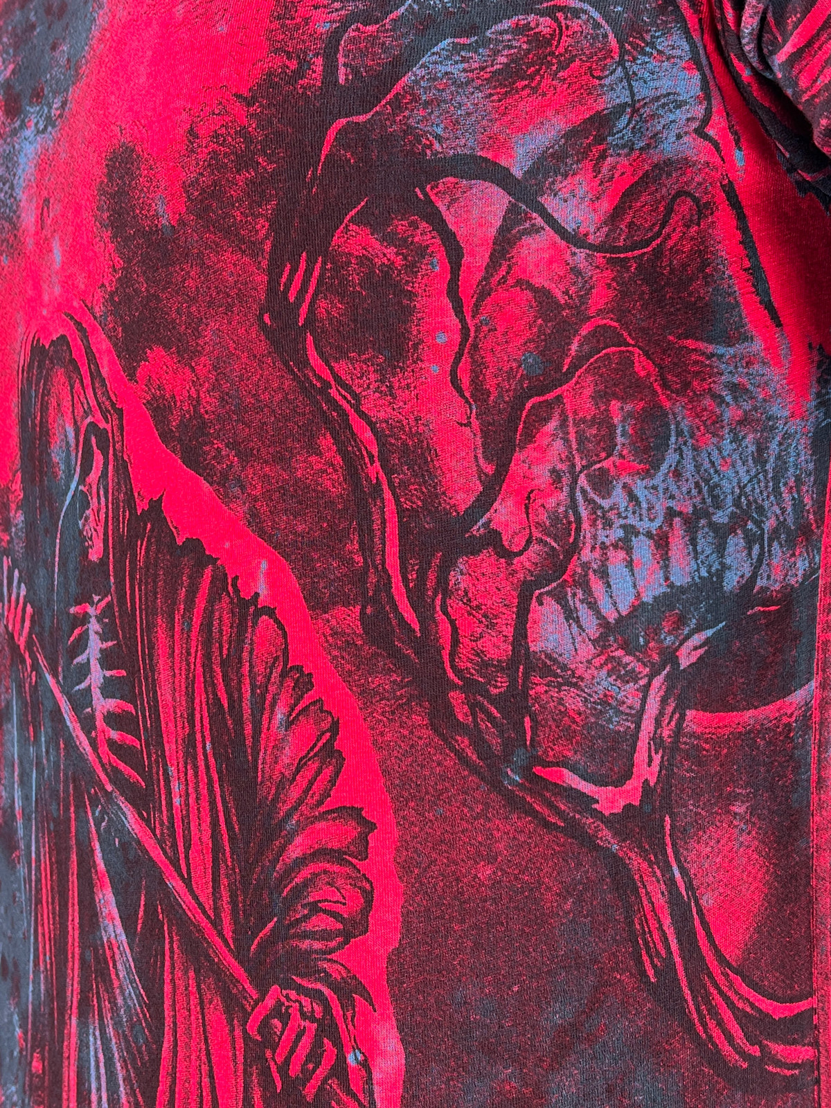Xtreme Couture By Affliction Men’s T-shirt Sorrow Biker Tattoo White
