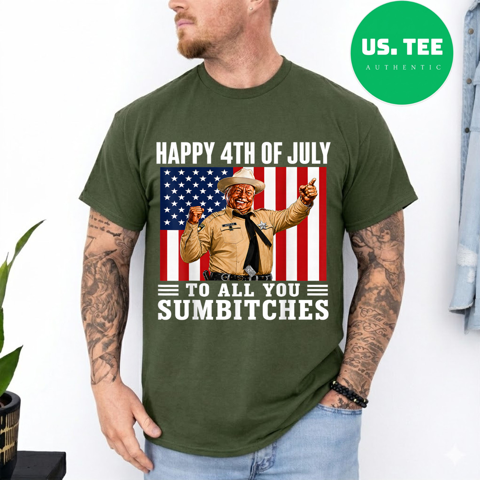 Happy 4th of July to All You Sumbitches T-Shirt