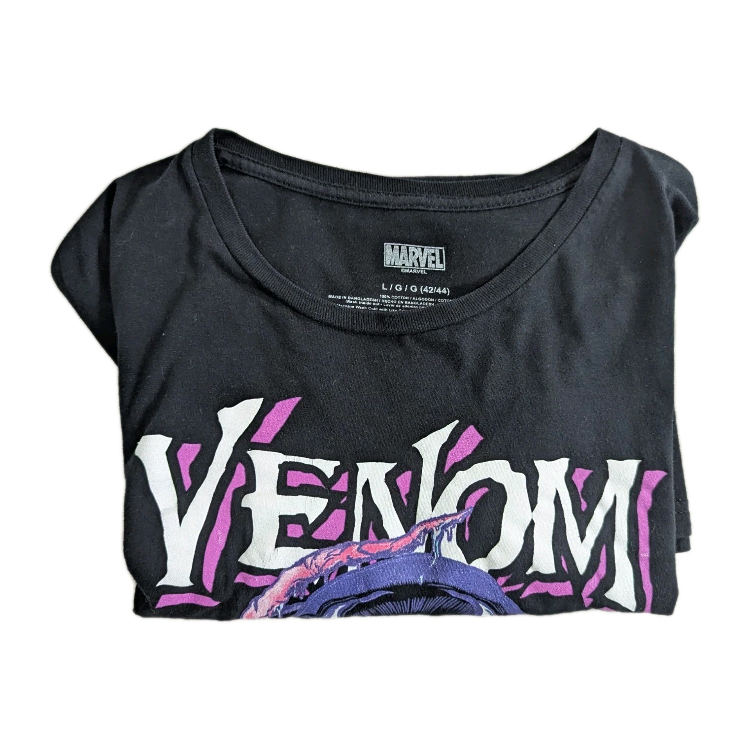 Marvel Venom T-Shirt Men’s Size Large Black We Are Venom Graphic Short Sleeve