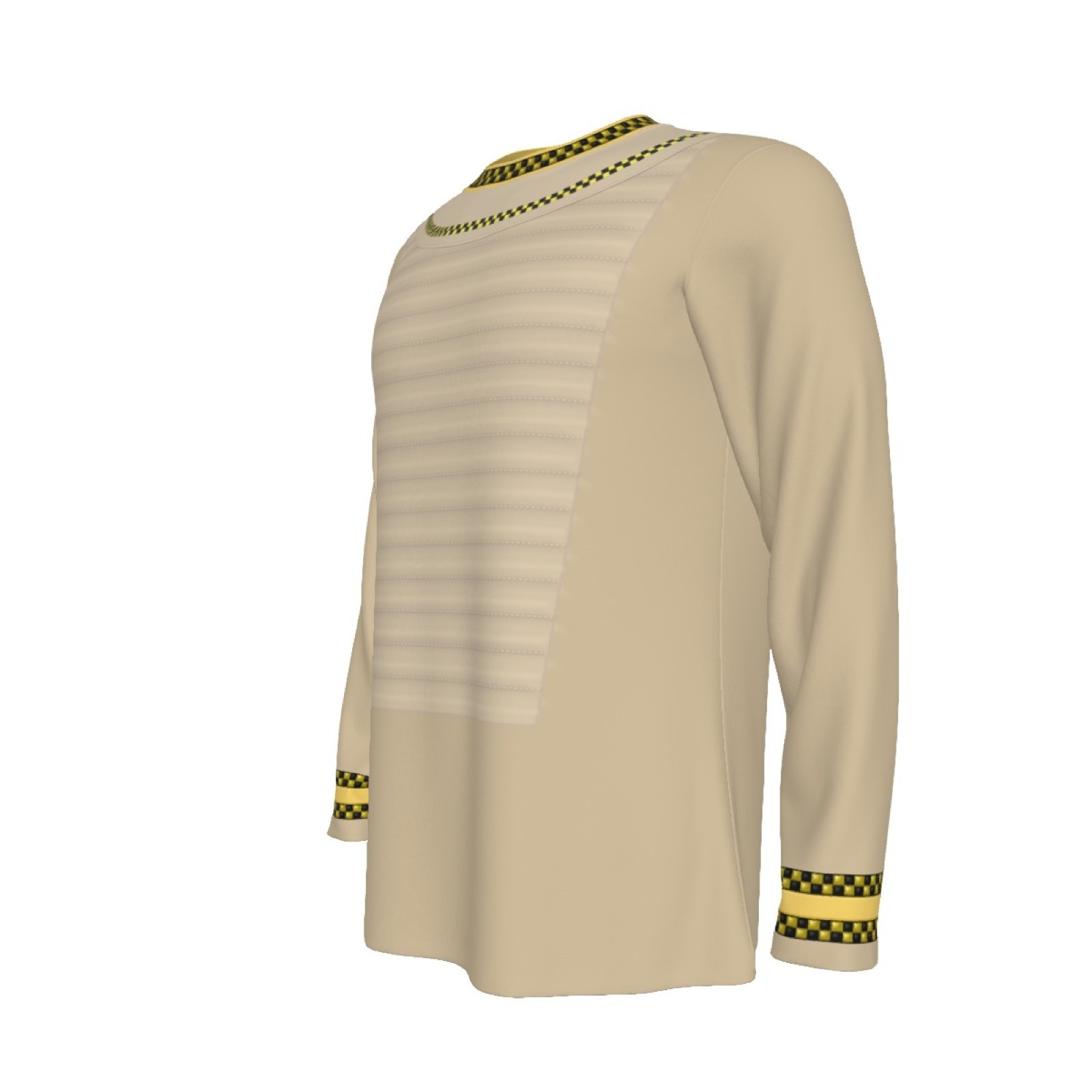 BSG Colonial Warrior Long Sleeve Uniform T-Shirt Galactica | 190GSM Cotton