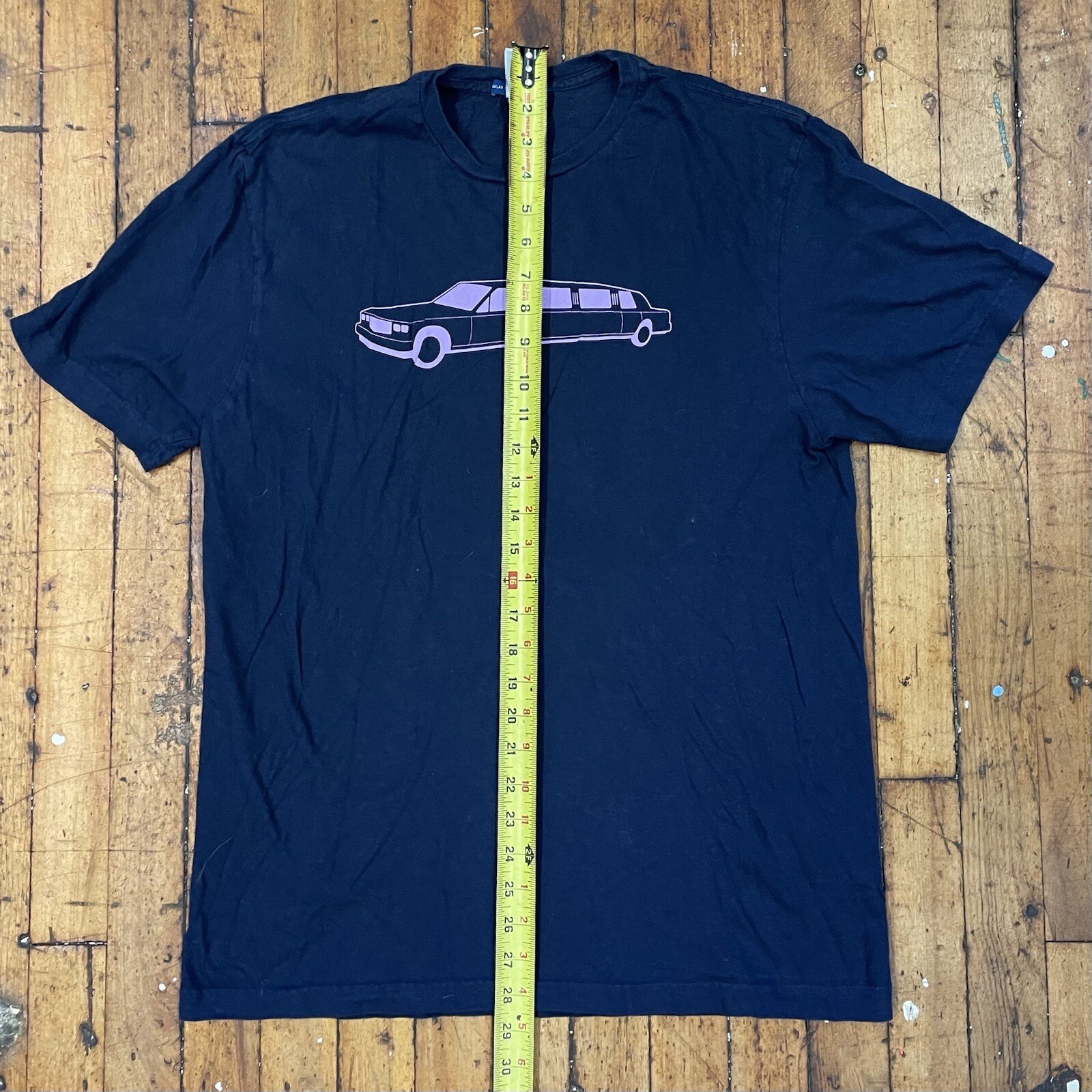 Vintage ~ STRETCH LIMO ~ Medium Black Double Sided Short Sleeve T-Shirt