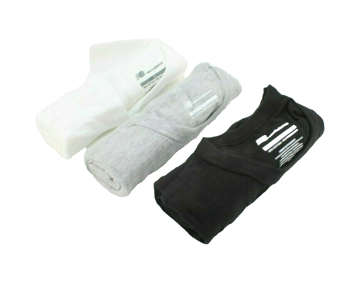 NEW BALANCE Size S (34-36) 3-Pack Classic Fit Crew Neck Men’s T-shirts MSRP $40