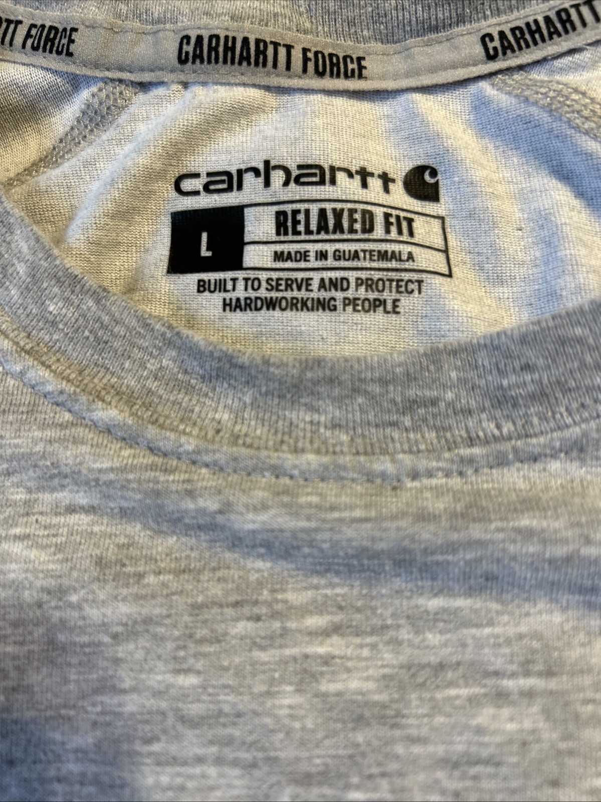 Carhartt Men’s Long Sleeve T-Shirt Size L Relaxed Fit