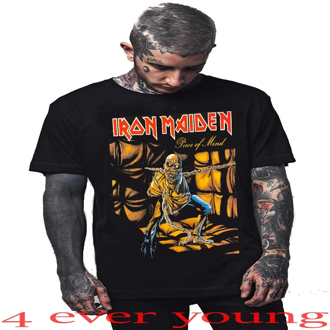IRON MAIDEN PIECE 0F MIND THE CLASSIC ROCK PUNK ROCK T SHIRTS