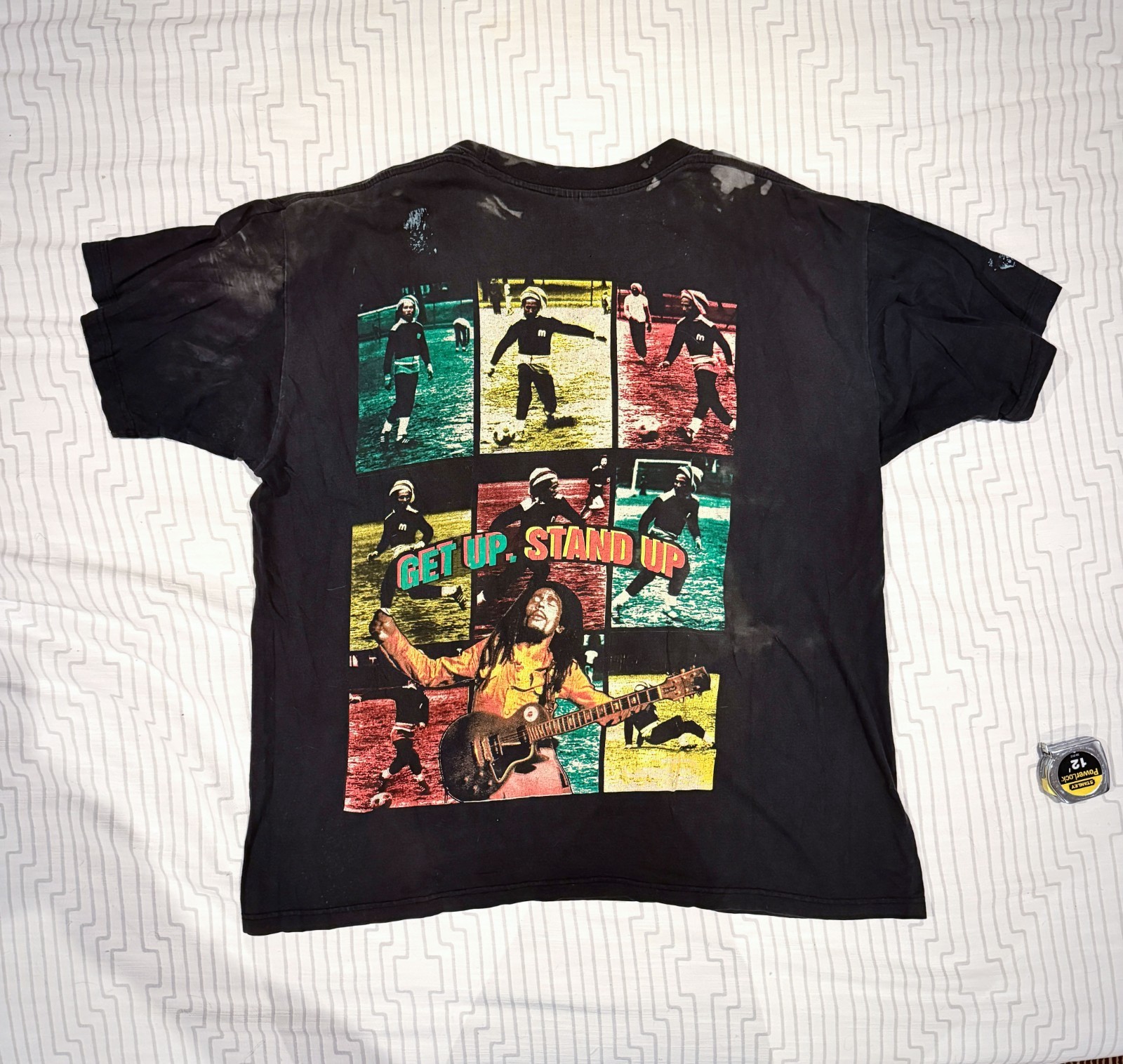 Bob Marley Vintage Rap Tee Thrashed Distressed 90s