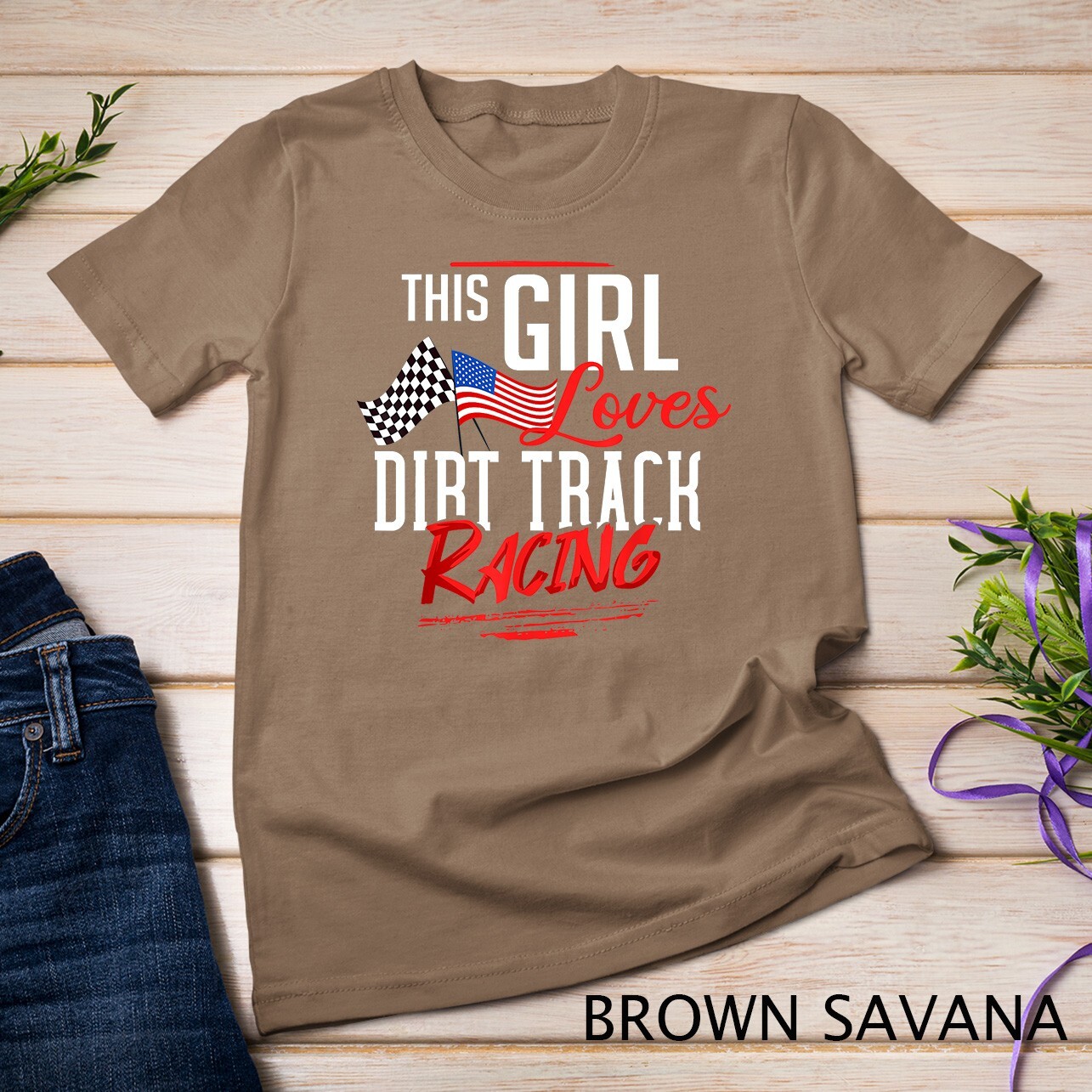 Dirt Track Racing Gift Sprint Car Racing T-Shirt Unisex T-shirt