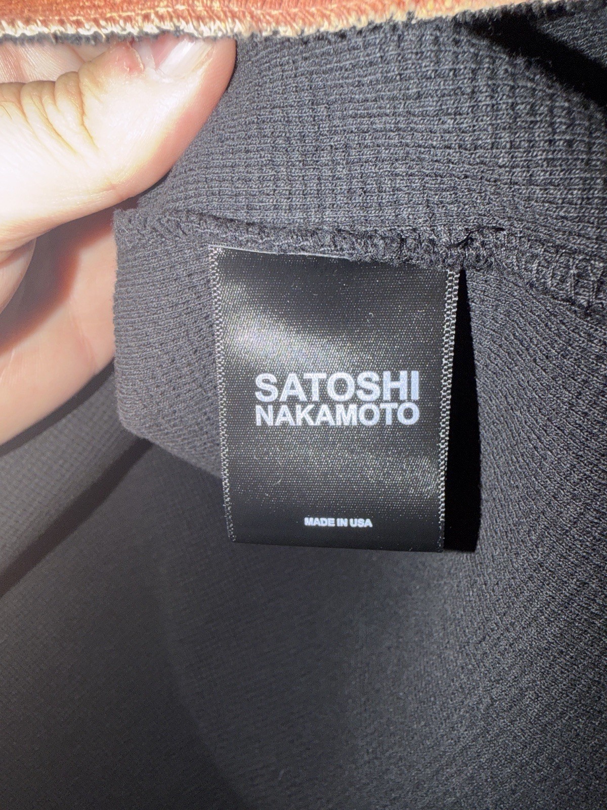 Satoshi Nakamoto “Lost Boys” Thermal Black XXL