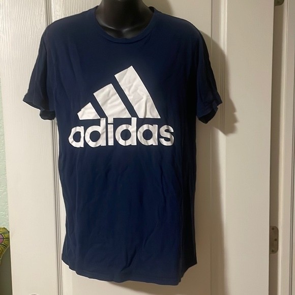 Adidas Men’s Cotton T-Shirt – Gray, M