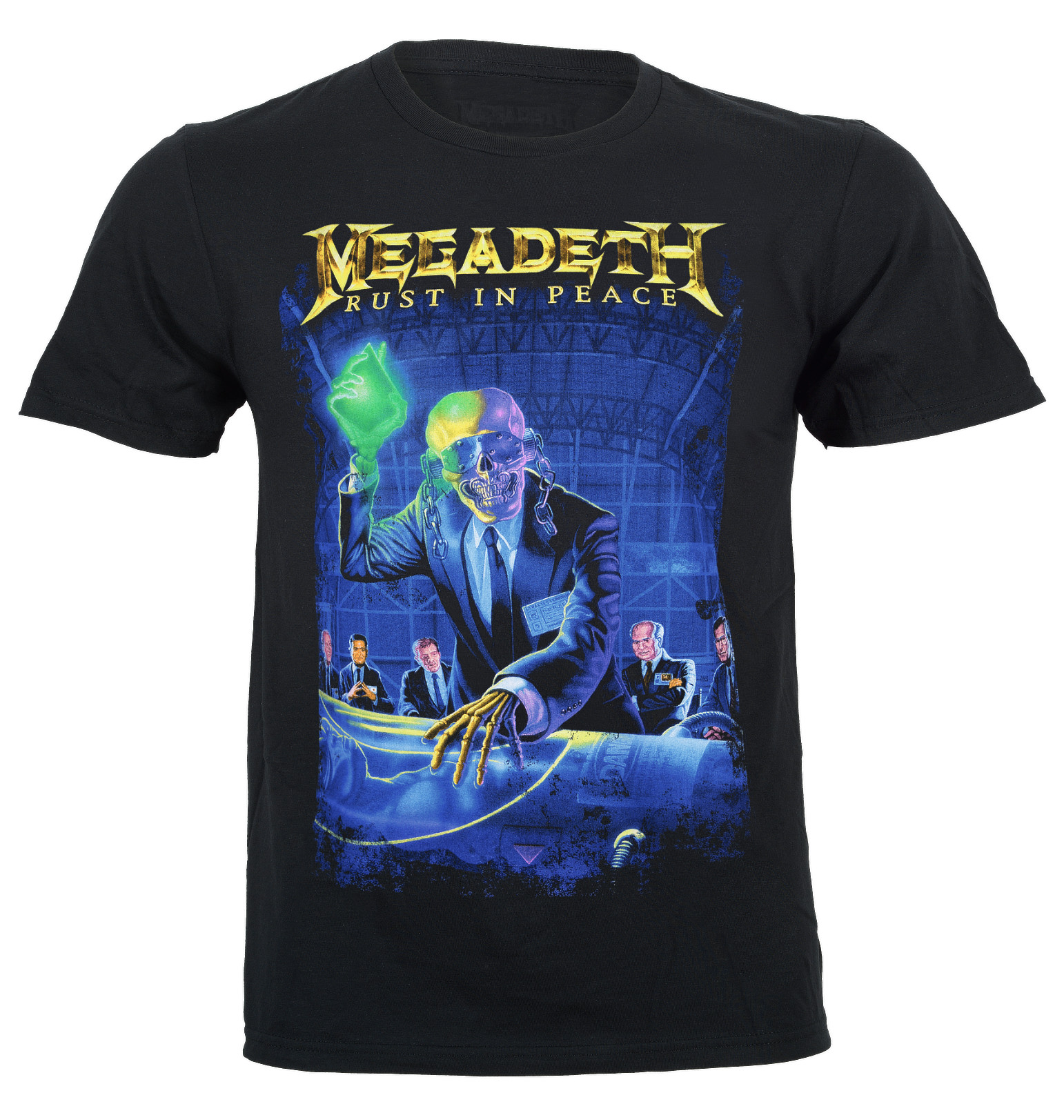 Megadeth Rust In Peace 30th Anniversary T Shirt New & Official Black S-2XL