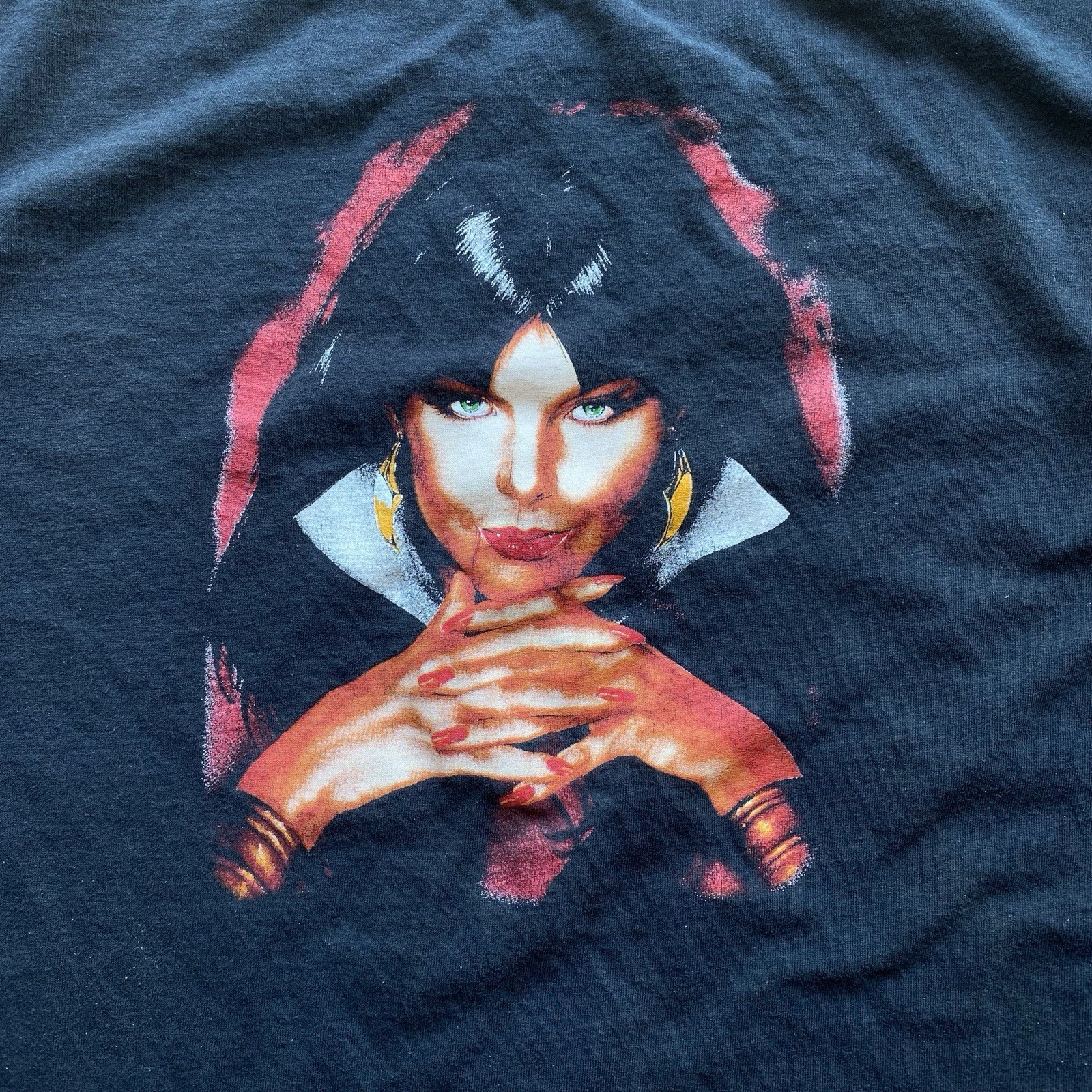 Thinking abou YOU VAMPIRELLA Graphic T Shirt Unisex bLACK S-5XL 1V1131