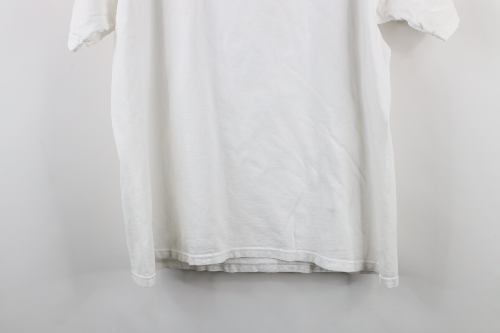 Vintage 90s Streetwear Mens XL Distressed We Be Jammin Dogs Puppy T-Shirt White