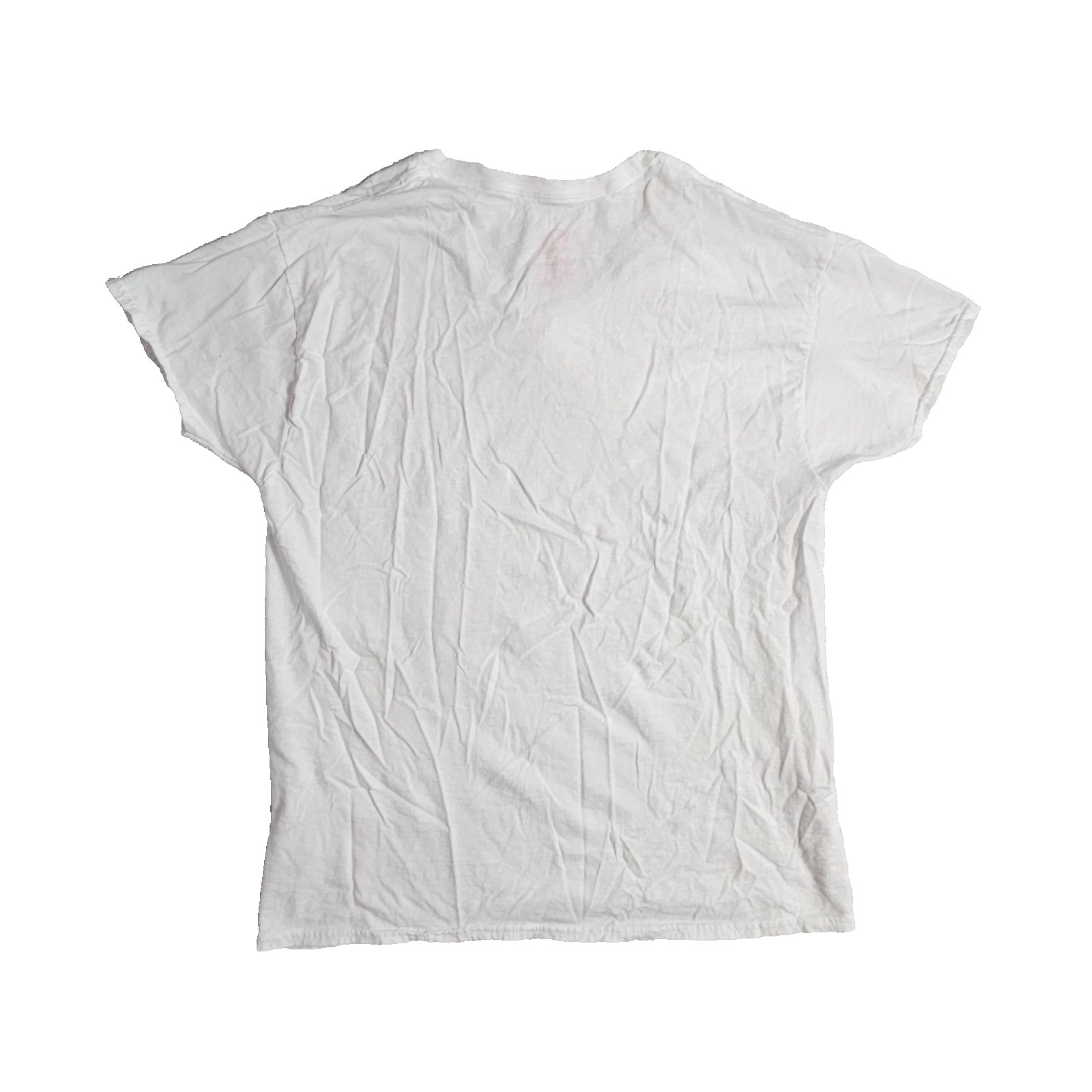 T Shirt V Neck White Most Comfortable 100% Cotton Men’s L By Hanes