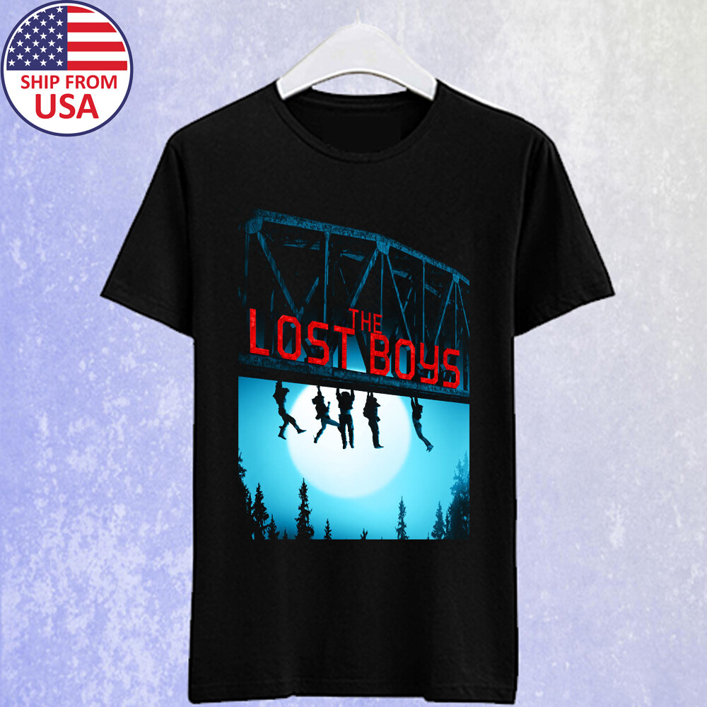 The Lost Boys Vampire Movie Men’s Black T-shirt Size S-5XL