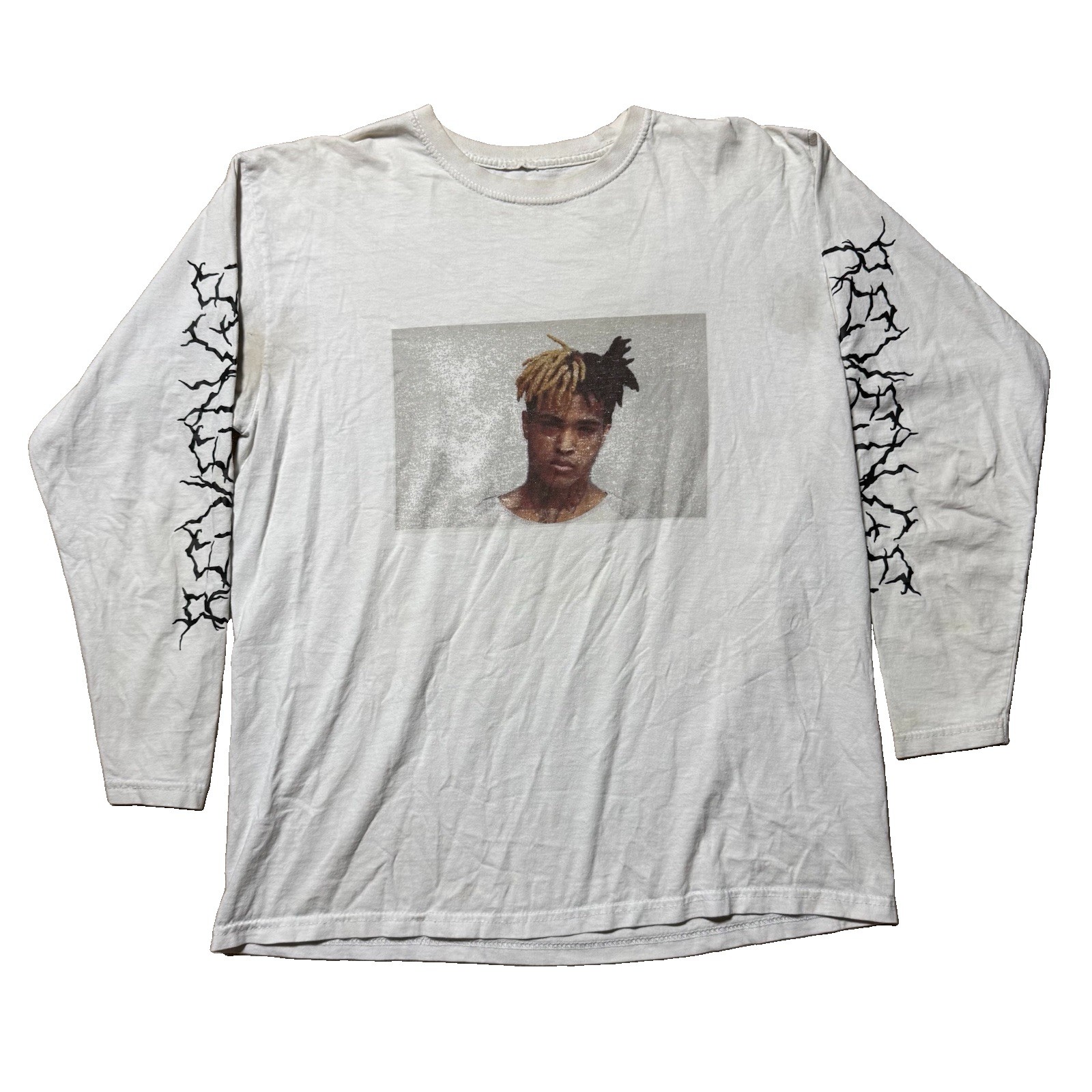 XXXTentacion Revenge Shirt Mens M / L Rap Hip Hop Graphic Long Sleeve THRASHED
