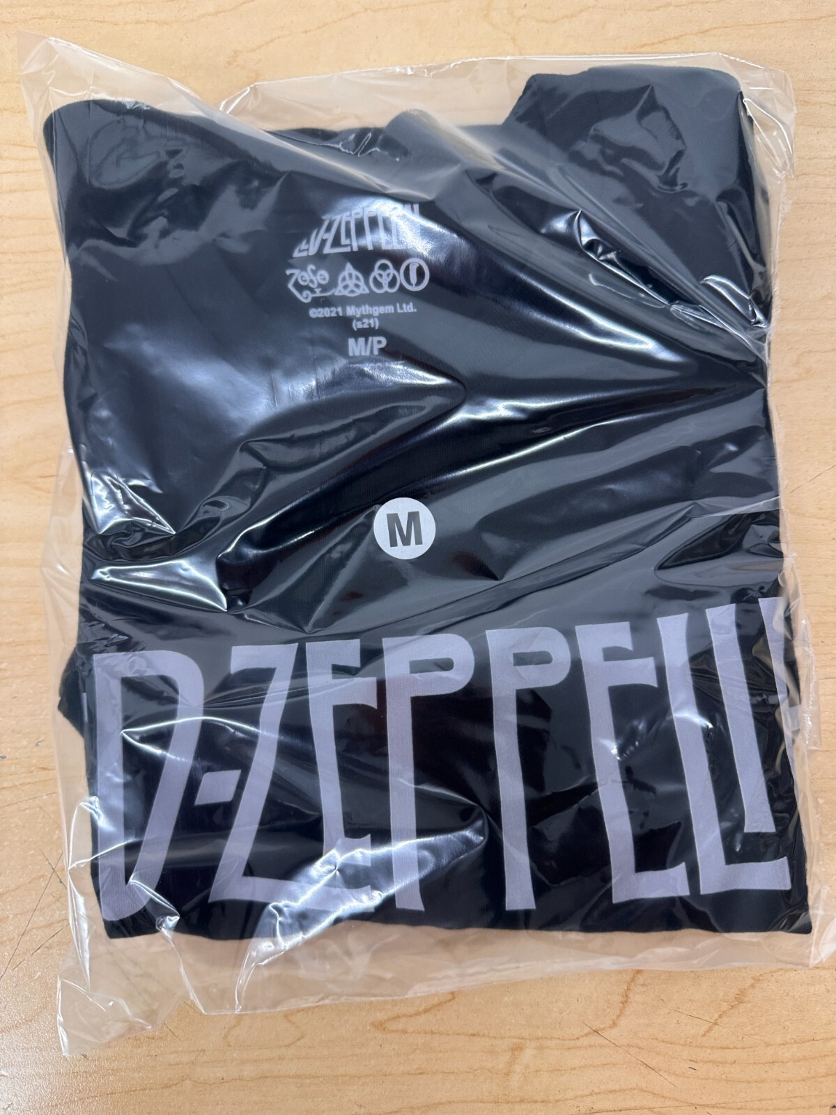 LED ZEPPELIN ZOSO LOGO T SHIRT