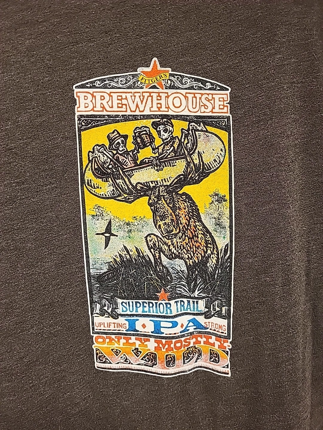 Next Level Apparel Premium Short Sleeves XL T-Shirt Fitger’s Superior Trail IPA