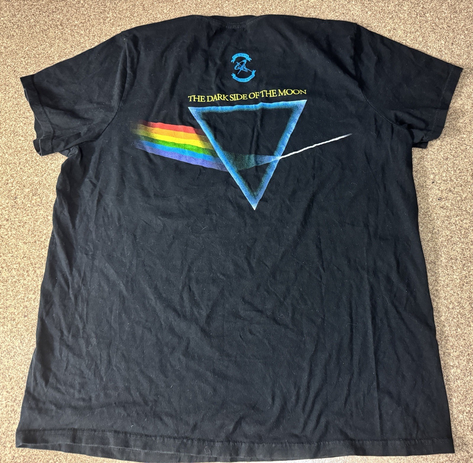 Pink Floyd The Dark Side Of The Moon Double Sided T-Shirt Size XXL 100% Cotton