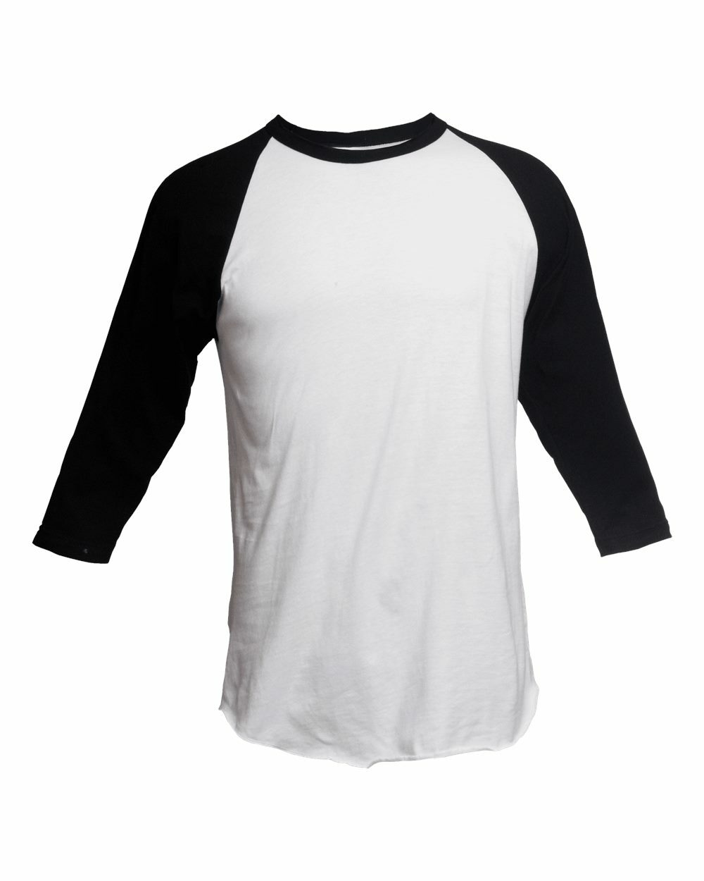 Tultex Unisex Ringspun USA Cotton/Polyester Fine Jersey Raglan T-Shirt – 245