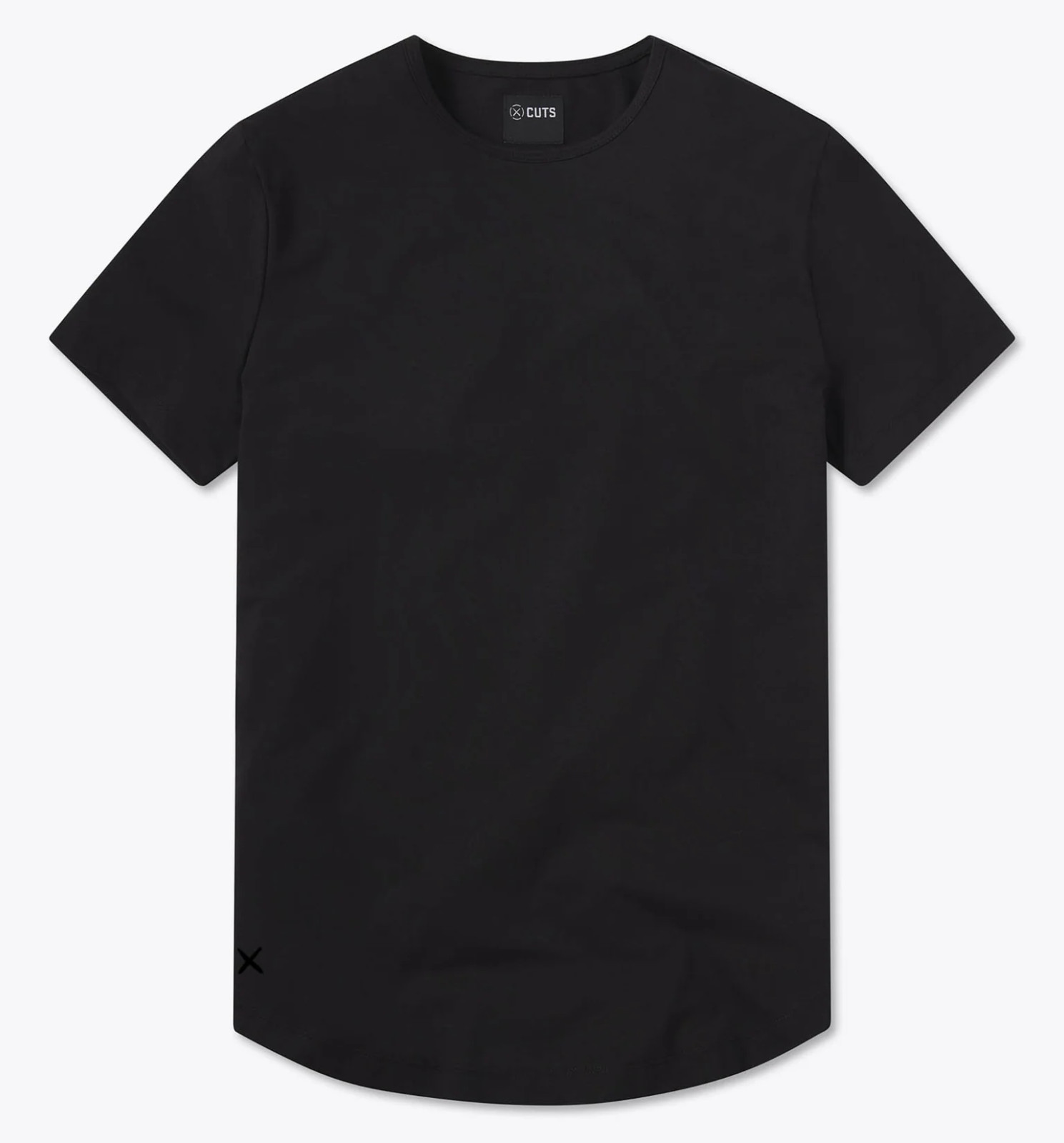 CUTS AO Curve-Hem Tee – Men’s Medium – Black
