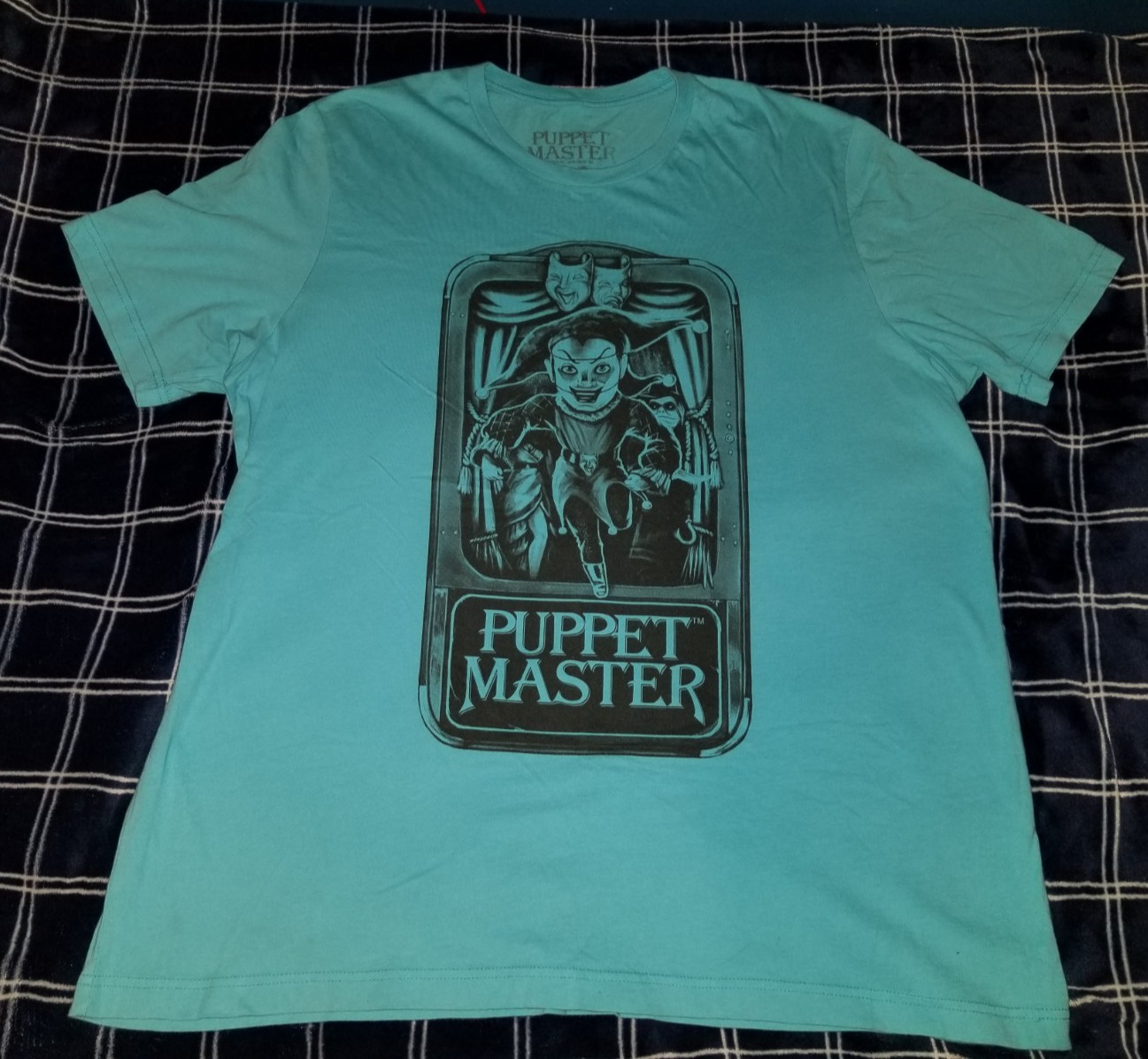 OOP Terror Threads Puppet Master 1989 Movie Shirt Size 2XL Mens