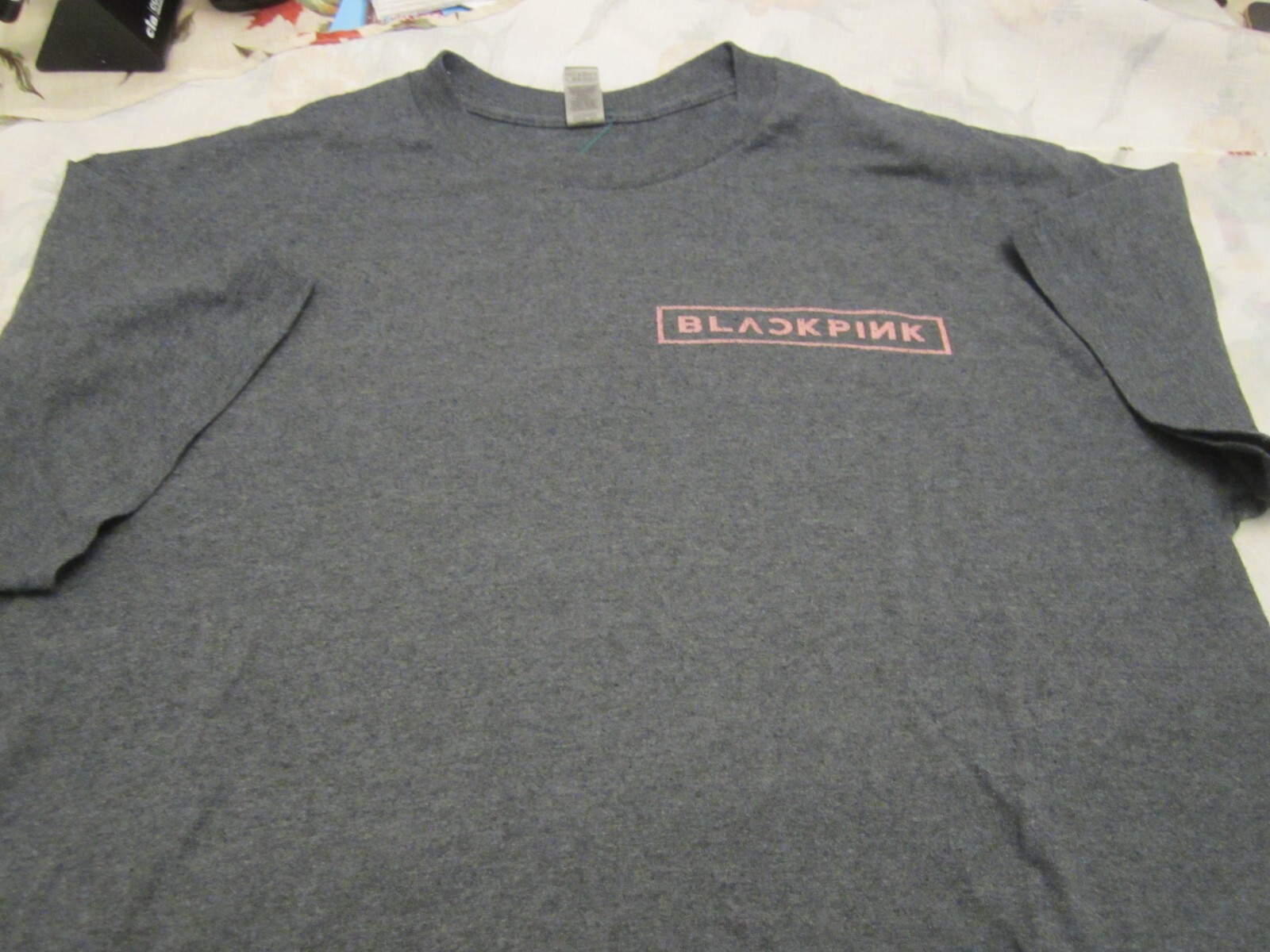BlackPink T-Shirt – Gray – Large