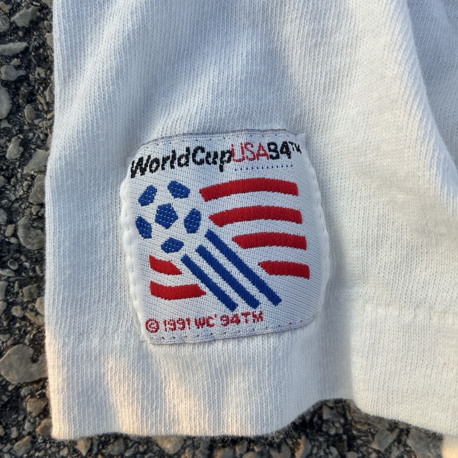 Deadstock Vintage 1994 World Cup USA Football, Looney Tunes Giant T Shirt
