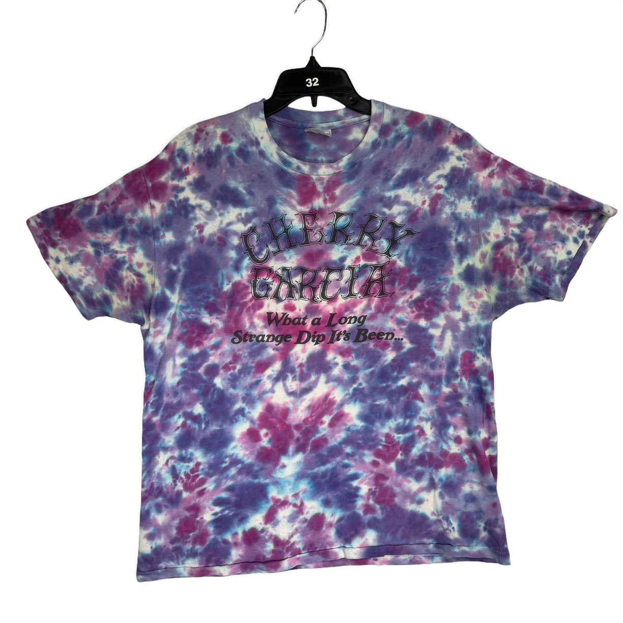 Vintage Ben & Jerry’s “Cherry Garcia” Tie-Dye Shirt Hanes Size XL 46-48